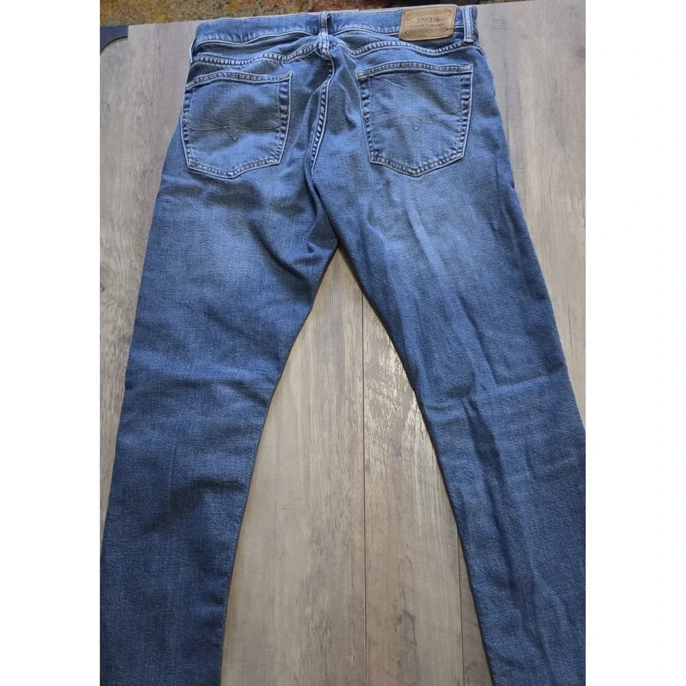 Polo Ralph Lauren Men 30/32 Sullivan Slim Medium Wash Denim Blue Jeans